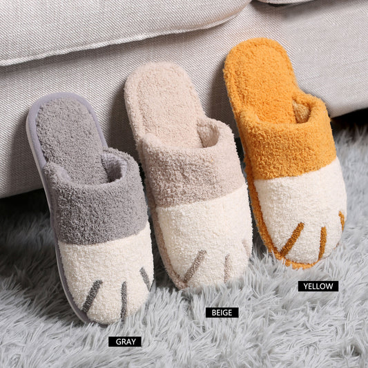 Kitty Paw Indoor Slippers