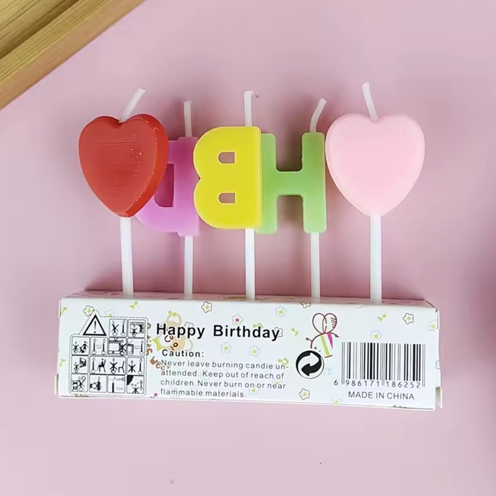 HBD Candle Set